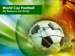 World Cup Football - Communication4All