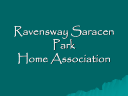Ravensway Saracen Park Home Association