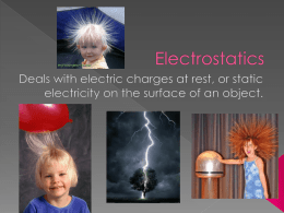Electrostatics - Roden's Physics