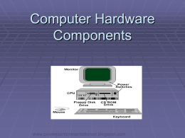 Computer hardware components