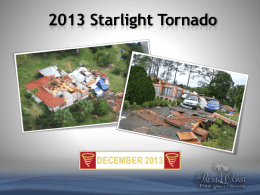 Starlight Tornado Response