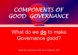 GoodGovernance - http://good