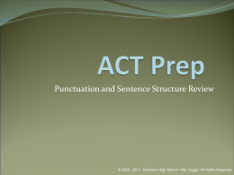 ACT Prep