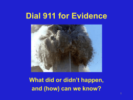 Dial 911 for Evidence - University of Maryland, College Park