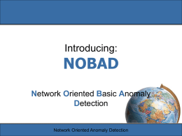Introducing: NOBAD