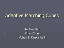 Adaptive Marching Cubes