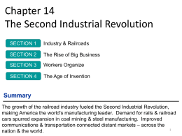 Chapter 14 The Second Industrial Revolution