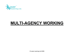 Multi-Agency Working PowerPoint