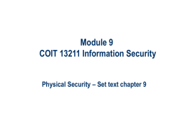 Introduction to Information Security Chapter N
