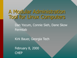 Linux Status at Fermilab