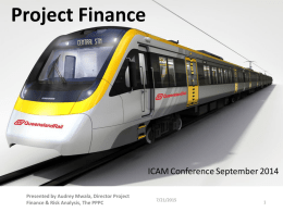 Project Finance Presentation