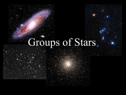Groups of Stars