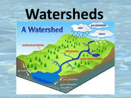 Watersheds - ESC-2