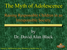 Myth of Adolescence
