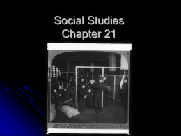 Social Studies Chapter 21 - Good Shepherd Catholic Church