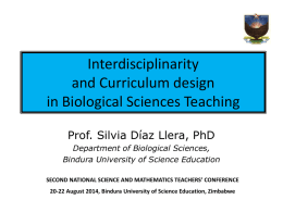 Interdisciplinary Teaching
