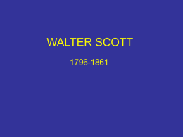 walter scott - The Restoration Movement