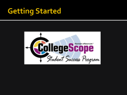 Getting Started - College Success 1