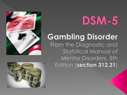 DSM-5 - CAADE