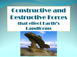 Landforms and Oceans