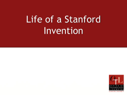 Life of a Stanford Invention