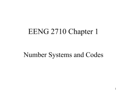 ENGR 2720 Chapter 1 - UNT College of Engineering