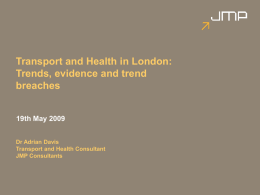 Transport and health