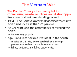 The Vietnam War - Ms. Rzemien's Social Studies Site