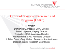 Vision Statement - Illinois Institute of Technology