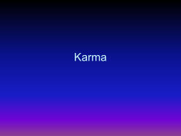 Karma - Guru Gobind Singh Study Circle