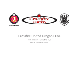 Crossfire United Oregon ECNL