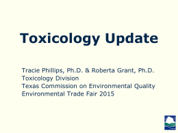 Toxicology Update