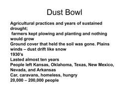 Dust Bowl - Yourhomework