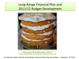 Long-Range Financial Planning Committee