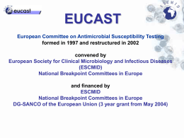 EUCAST 2003
