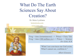 Science and Creation - Part 3