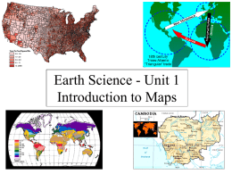 Earth Science Mapping