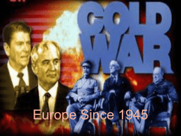 Europe Since 1945 - Fabius