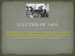 Election of 1804