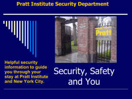 Security Safety and You