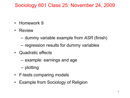 Lecture notes for 11/21/00 - University of Maryland
