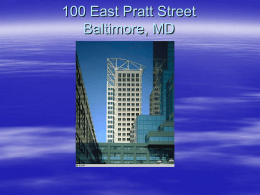 100 East Pratt Street - Johns Hopkins University