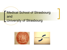 Medical school of Strasbourg