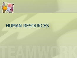 HUMAN RESOURCES - University of Akron