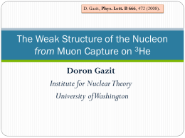 The Weak Structure of the Nucleon from Muon Capture on 3He