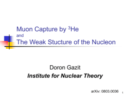 Muon Capture by 3He and The Weak Stucture of the Nucleon
