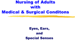 Nursing of Adults with Medical & Surgical Conditons