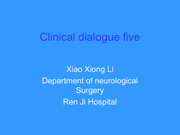 Clinical dialogue five