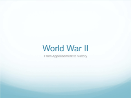 World War II - Reading High School