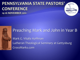 Pennsylvania State Pastors’ Conference